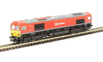 Class 66 66101 in DB Schenker Livery