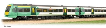 Class 171/7 2-car DMU 171727 in Southern livery