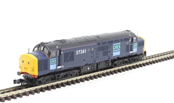 Class 37/0 37261 in Direct Rail Services blue