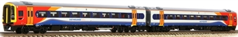 Class 158 2-car DMU 158773 in East Midlands Trains red, white & blue - Digital Sound Fitted
