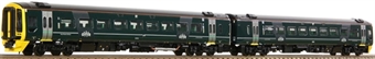 Class 158 2-car DMU 158750 in GWR green