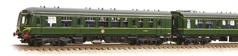 Class 108 3-car DMU in BR green with speed whiskers - DCC sound fitted