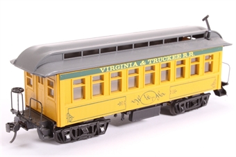34' Overton Passenger Coach - Virginia & Truckee