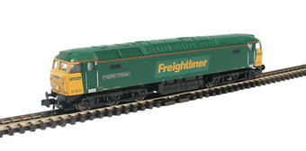 Class 57/0 57011 'Freightliner Challenger' in Freightliner Green Livery