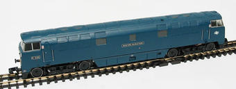 Class 52 D1030 'Western Musketeer' in BR Blue
