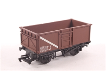 Steel Mineral Wagon B566728 in BR Bauxite