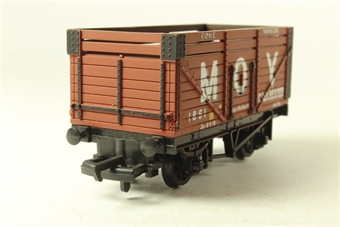 7-plank coke wagon - 'MOY' 1851 in brown