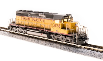 SD40-2 EMD 3128 of the Union Pacific - digital sound fitted