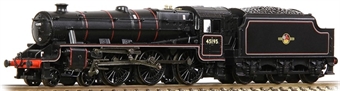 Class 5MT 'Black 5' 45195 in BR lined black with late crest and welded tender