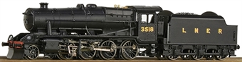 Class O6 2-8-0 3518 in LNER black