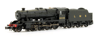 Class 8F 2-8-0 8035 in LMS black
