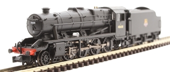 Class 8F 2-8-0 48608 in BR black with early emblem