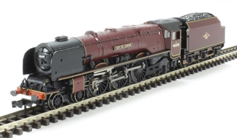 Class 8P Duchess 4-6-2 46245 "City of London" BR crimson with late crest