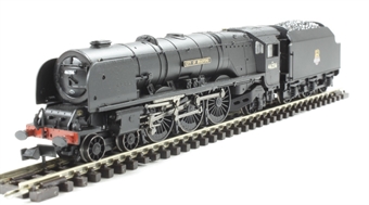Princess Coronation Class 4-6-2 46236 "City of Bradford" in BR black with early emblem