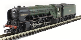 Class A2 4-6-2 60527 'Sun Chariot' in BR lined green with late crest