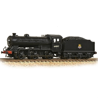 Class J39 0-6-0 64897 in BR black with early emblem