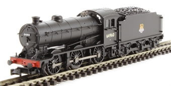 Class J39 0-6-0 64960 in BR black with early emblem & flat sided tender