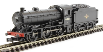 Class J39 0-6-0 64838 in BR black with late crest and stepped tender