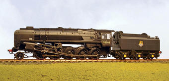Class 9F 2-10-0 92002 & BR1G tender in BR black with early emblem. Cancelled in July 2010 - will not be produced