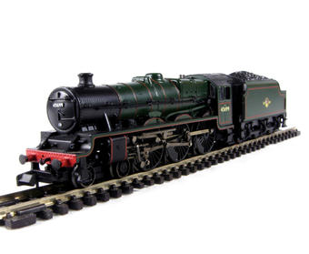 Class 6P Jubilee 4-6-0 45699 "Galatea" & 4000 gallon tender in BR green with late crest
