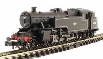 Class 4MT Fairburn 2-6-4T 42073 in BR black with late crest