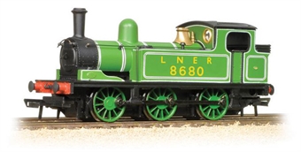 Class J72 0-6-0T 8680 in LNER lined green - Discontinued from 2019 range