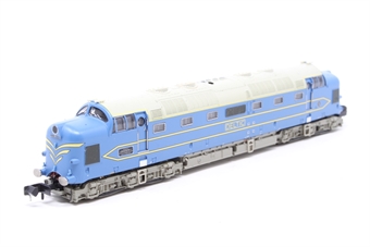 Prototype Deltic DP1 in blue and cream
