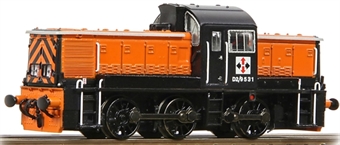 Class 14 D2/9531 in NCB British Oak orange and black