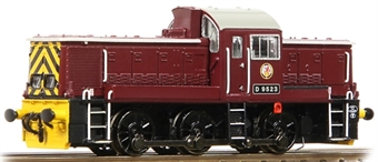 Class 14 D9523 in BR maroon - as preserved