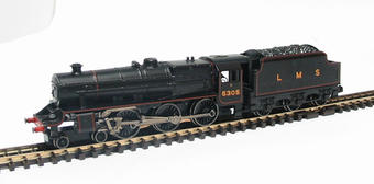Class 5 "Black 5" 4-6-0 5305 & tender in lined LMS black