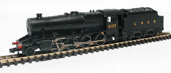 Class 8F 2-8-0 3107 & tender in LNER black