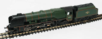 Class 8P 4-6-2 46252 "City Of Leicester" & tender in BR green with late crest