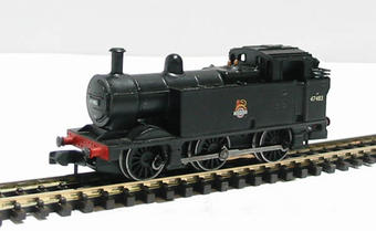 Class 3F Jinty 0-6-0T 47483 in BR black with early crest
