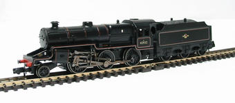 Midland Crab 2-6-0 42932 & tender in BR black with late crest