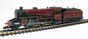 Midland Crab 2-6-0 13098 & tender in fully lined LMS crimson
