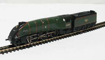 Class A4 4-6-2 60027 "Merlin" in BR green with late crest