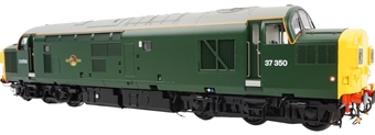 Class 37/0 37350 / D6700 in BR 1980s heritage green