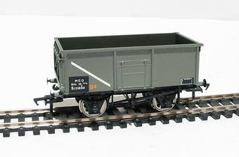 16 Ton steel mineral wagon in BR grey without top flap doors B258683