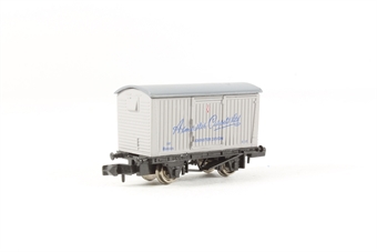 11 Ton Southern Plywood SIDE Ventilated Van B895006 in 'Axminster Carpets Ltd' Grey Livery - Limited Edition of 504 Pieces for Buffers