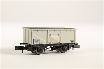 16 Ton Steel Mineral Wagon with End Door B258683 in BR Grey MCO Livery