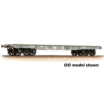 WD 40 ton 'Parrot' Bogie Wagon in LMS grey - (Price is estimated - we will notify you if price rises and offer option to can