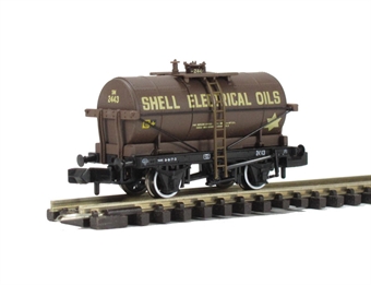14 ton tank wagon in 'Shell Electrical Oils'.