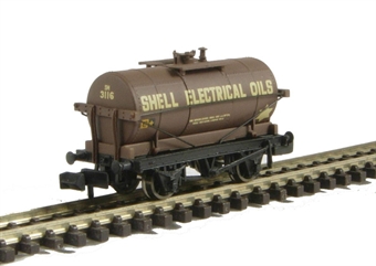 14 Ton tank wagon 3116 Shell Electrical Oil