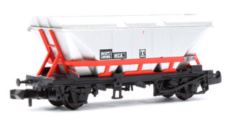 HCA hopper in TransRail grey with red cradle - 351168