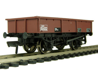 13 ton steel sand tippler wagon in BR bauxite livery - B746058