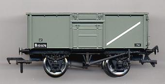 16 Ton pressed end door steel mineral wagon in BR grey B100768