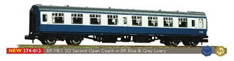 Mk1 SO standard open coach in BR Blue & Grey - M4439