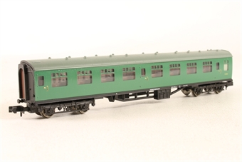 BR MK1 SK 2nd Class Corridor Coach S24324 in BR 'Southern Region' Green Livery