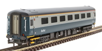 Mk2F RFB restaurant first buffet in BR blue and grey - as preserved