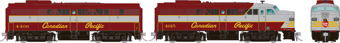 FA-1 & FB-1 Alco 4015 & 4406 of the Canadian Pacific - digital sound fitted